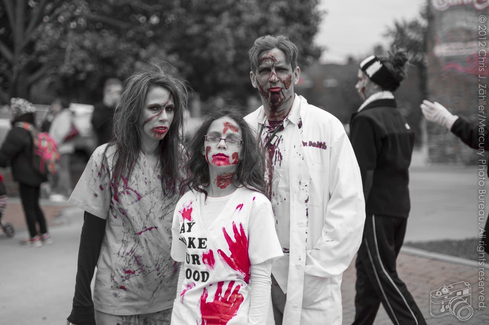 Hospital Zombies (I) — Oklahoma’s Premier Zombie Race: Zombie Bolt 5K, Guthrie, Oklahoma