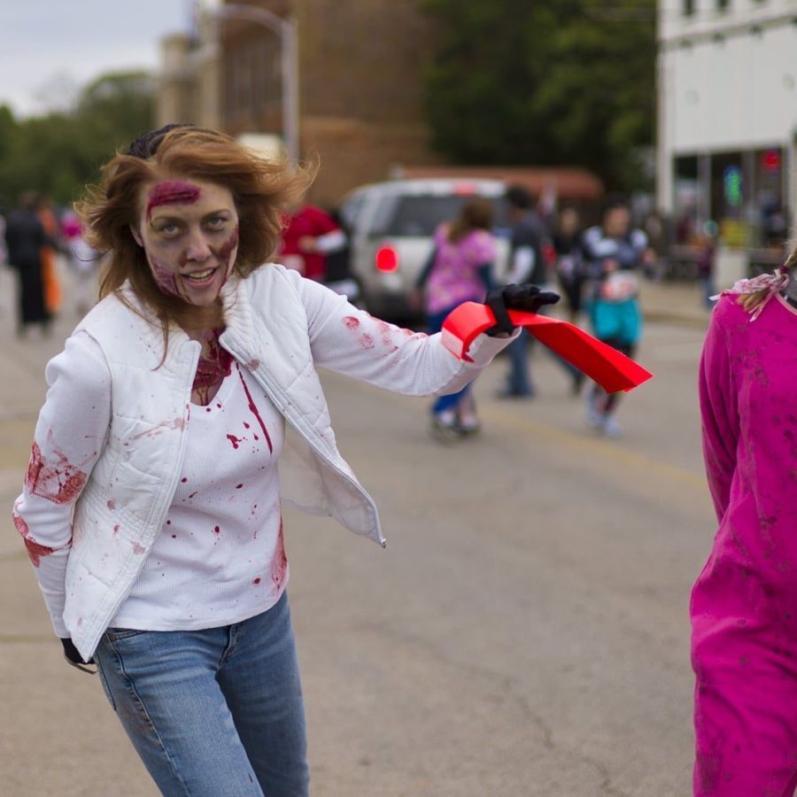 Redhead Zombie — Oklahoma’s Premier Zombie Race: Zombie Bolt 5K, Guthrie, Oklahoma