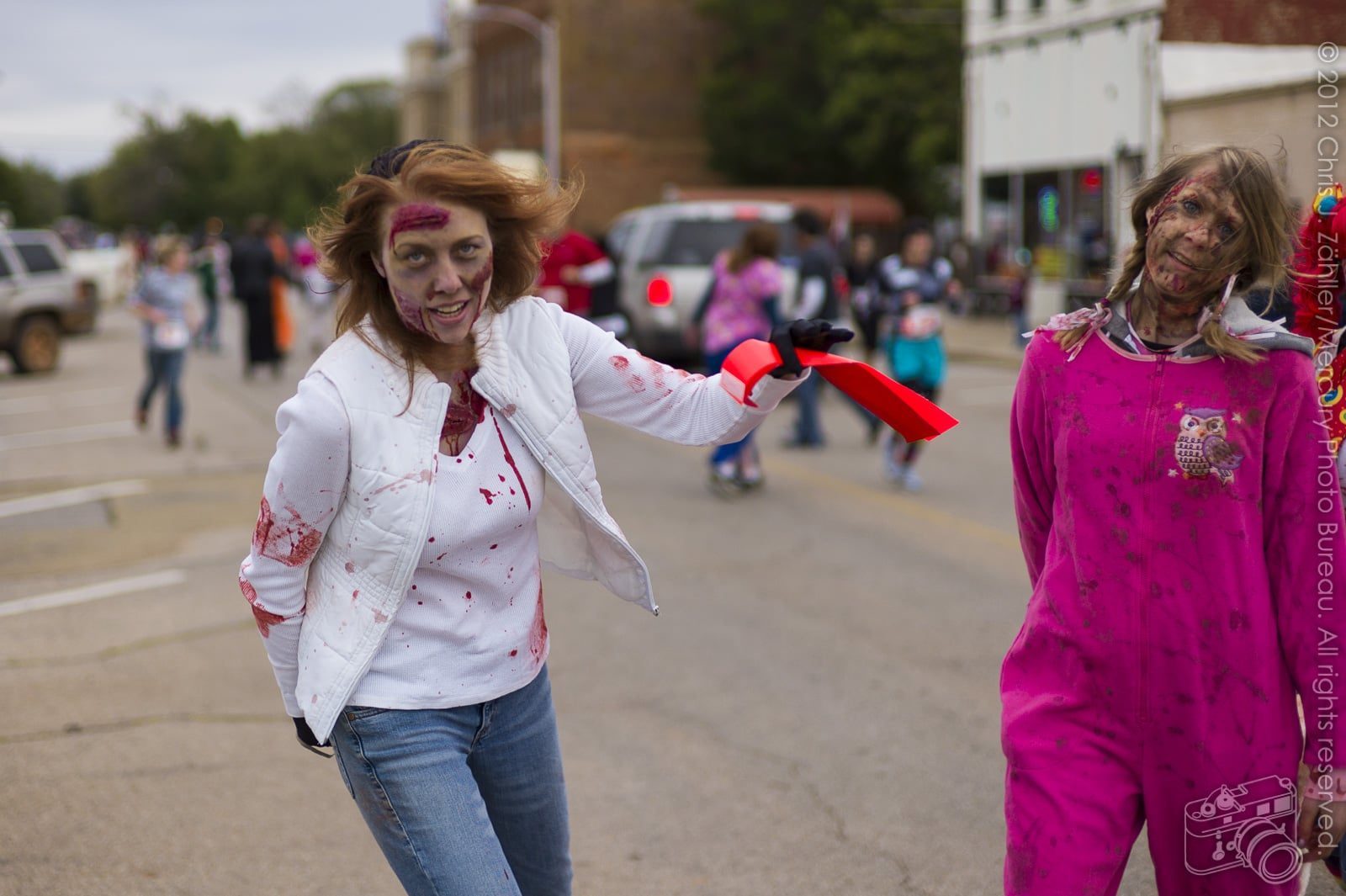 Redhead Zombie — Oklahoma’s Premier Zombie Race: Zombie Bolt 5K, Guthrie, Oklahoma