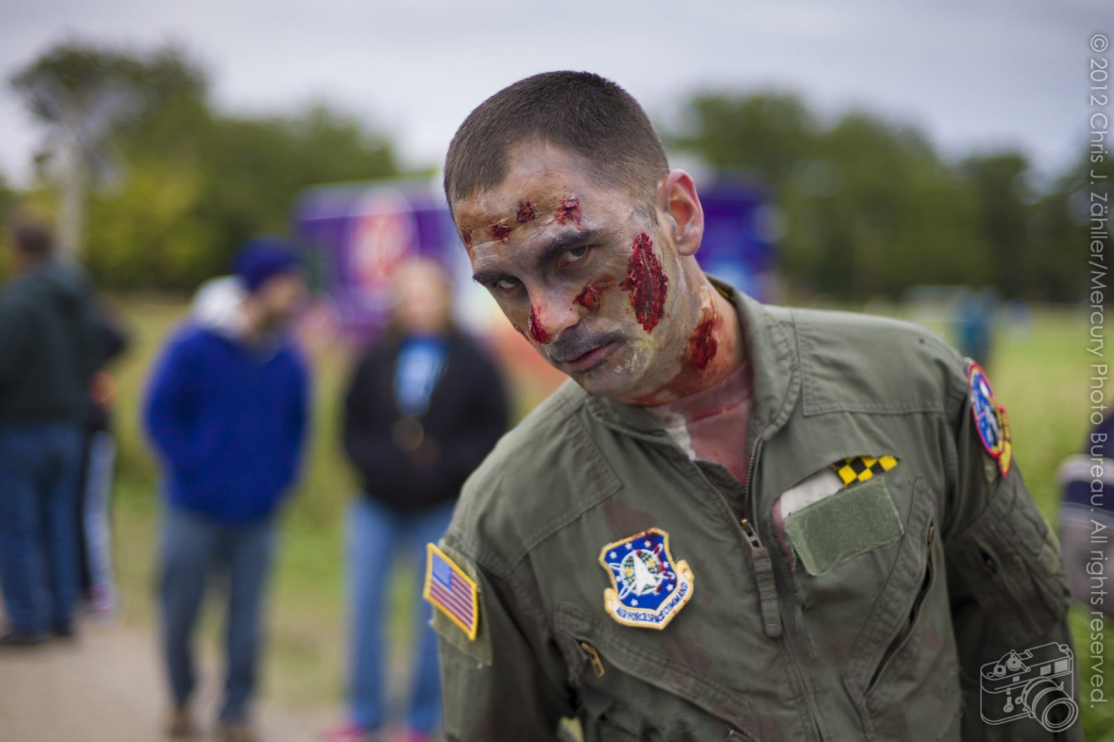Zombie Airman (II) — Oklahoma’s Premier Zombie Race: Zombie Bolt 5K, Guthrie, Oklahoma