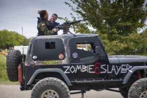 The Slayer (IV) (Zombie Attack) — Oklahoma’s Premier Zombie Race: Zombie Bolt 5K, Guthrie, Oklahoma