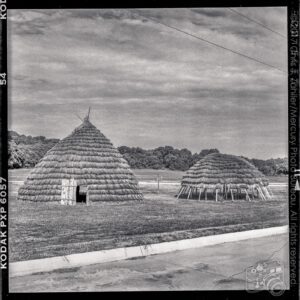 Sweat Lodge & Grass Picnic Shelter, Wichita Historical Center