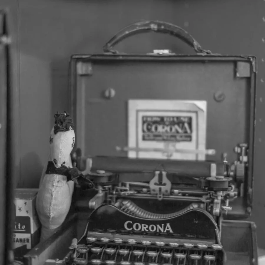Still Life with Typewriter & Dictionary