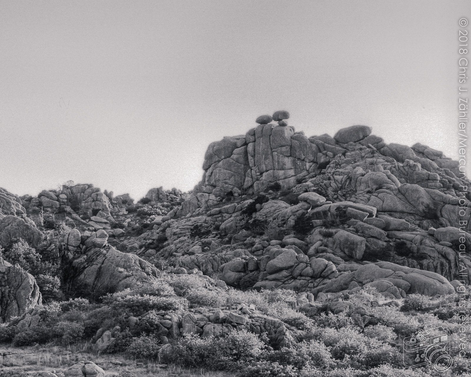 Trekking thru the Wichita Mountains Wildlife Refuge with a 4×5 Field Camera