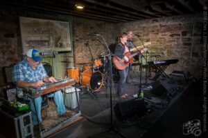 Geoff Queen, Mary Battiata, & David Carroll (I) — 21st Annual Woody Guthrie Festival, 2018