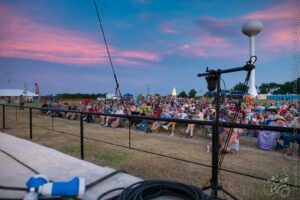 Audience during Carter Sampson’s Set — 21st Annual Woody Guthrie Festival, 2018