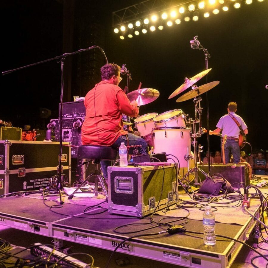 Turnpike Troubadors (Kyle Nix, Gabe Pearson, Evan Felker, R.C. Edwards) — 21st Annual Woody Guthrie Festival, 2018