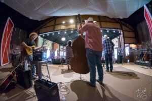 Gypsy Twang Seen from Upstage (Fisheye) — 21st Annual Woody Guthrie Festival, 2018