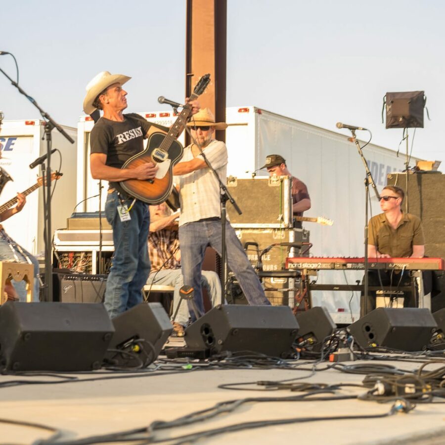 Morgan, Brad, John M. Cooper, & John Fullbright — 21st Annual Woody Guthrie Festival, 2018