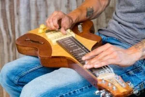 Mike Kindell’s Slide Guitar — 21st Annual Woody Guthrie Festival, 2018