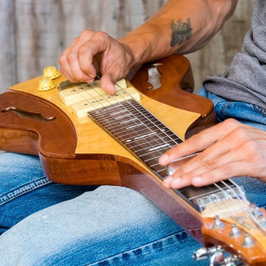 Mike Kindell’s Slide Guitar — 21st Annual Woody Guthrie Festival, 2018