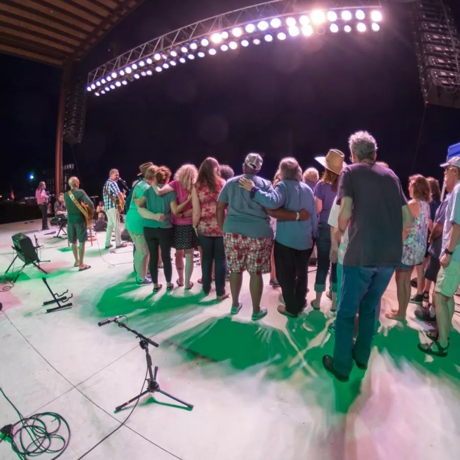 Ellis Paul Group Sing (I) — 21st Annual Woody Guthrie Festival, 2018