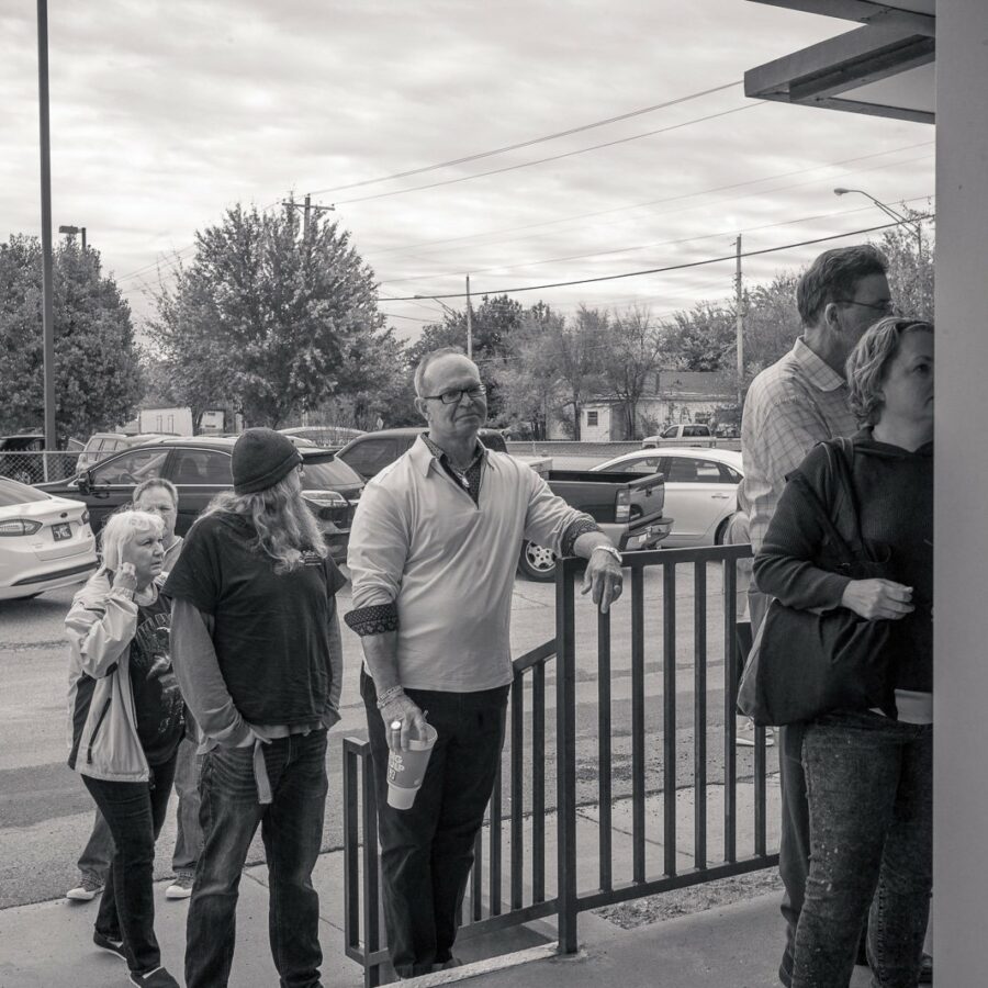 Voters in Line (II) — Cleveland Co., Oklahoma 2018 Midterm Election Early In-Person Absentee Voting