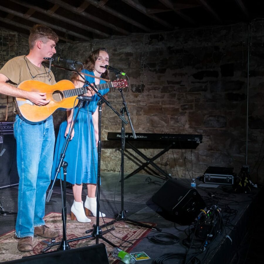 Josh Okeefe & Cora Carpenter Sing “Jackson” — 21st Annual Woody Guthrie Festival, 2018