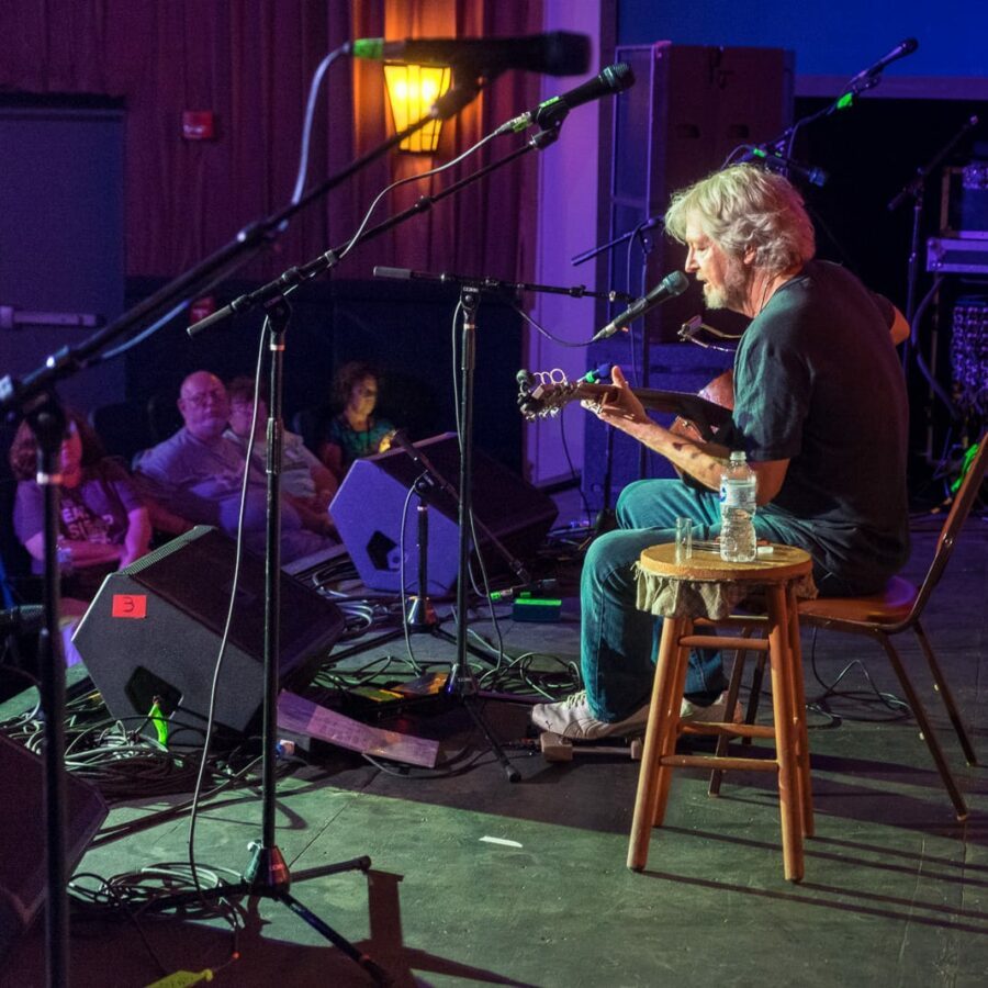 Willis Alan Ramsey (Stage Left View) — 21st Annual Woody Guthrie Festival, 2018