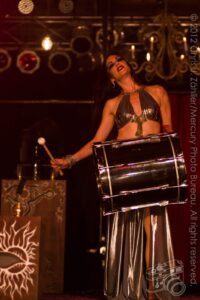 Zoë Plays Bass Drum (I), Beats Antique "Animal Mechanique" Tour