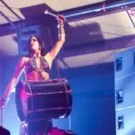 Zoë Plays Bass Drum (IV), Beats Antique "Animal Mechanique" Tour