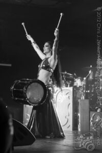Zoë Plays the Bass Drum (V), Beats Antique "Animal Mechanique" Tour