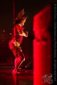 Zoë in Thai-Inspired Costume (I), Beats Antique "Animal Mechanique" Tour
