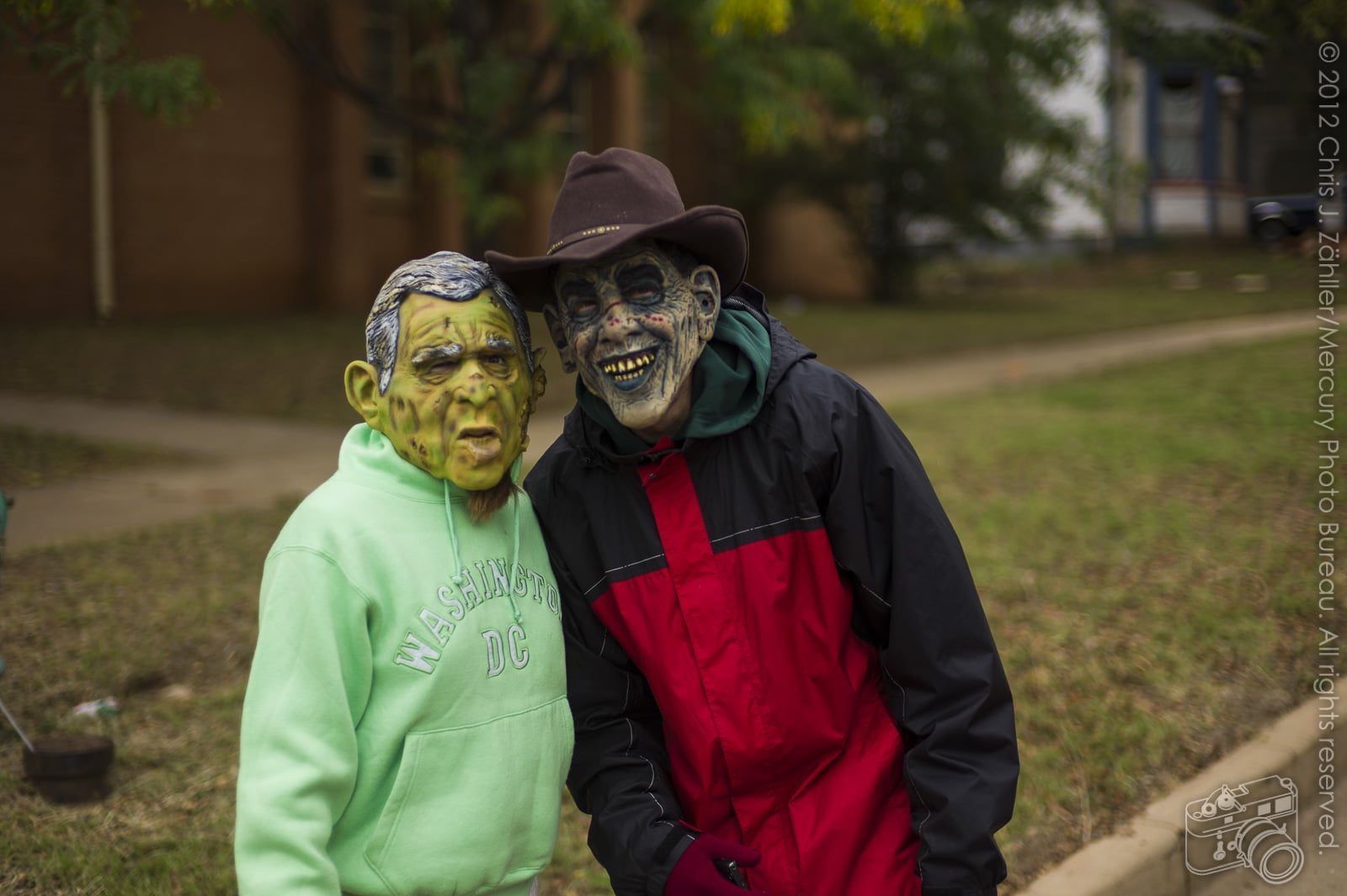 George & Freddy — Oklahoma’s Premier Zombie Race: Zombie Bolt 5K, Guthrie, Oklahoma