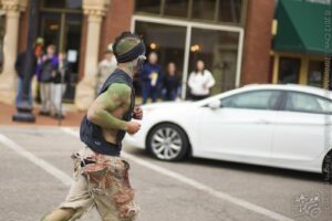 Mohawk Zombie — Oklahoma’s Premier Zombie Race: Zombie Bolt 5K, Guthrie, Oklahoma