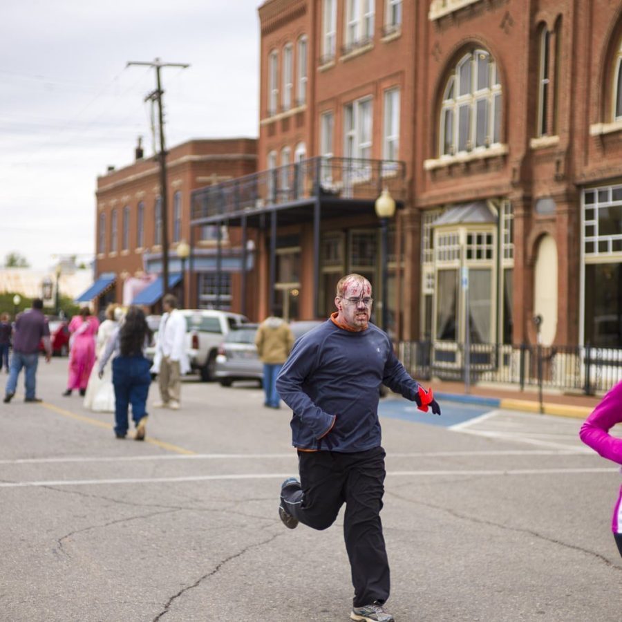 About to Get Caught — Oklahoma’s Premier Zombie Race: Zombie Bolt 5K, Guthrie, Oklahoma