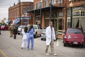 Hospital Zombies (II) — Oklahoma’s Premier Zombie Race: Zombie Bolt 5K, Guthrie, Oklahoma
