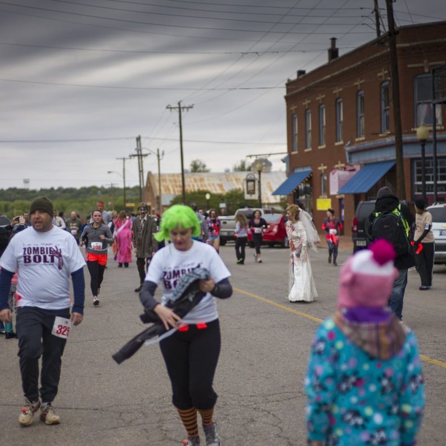 Runners & Zombies (IX) — Oklahoma’s Premier Zombie Race: Zombie Bolt 5K, Guthrie, Oklahoma