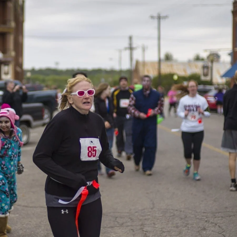 Runners & Zombies (XII) — Oklahoma’s Premier Zombie Race: Zombie Bolt 5K, Guthrie, Oklahoma