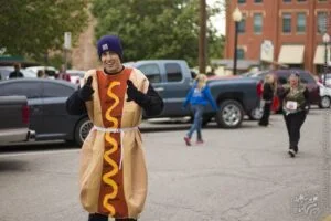 Hot Dog — Oklahoma’s Premier Zombie Race: Zombie Bolt 5K, Guthrie, Oklahoma