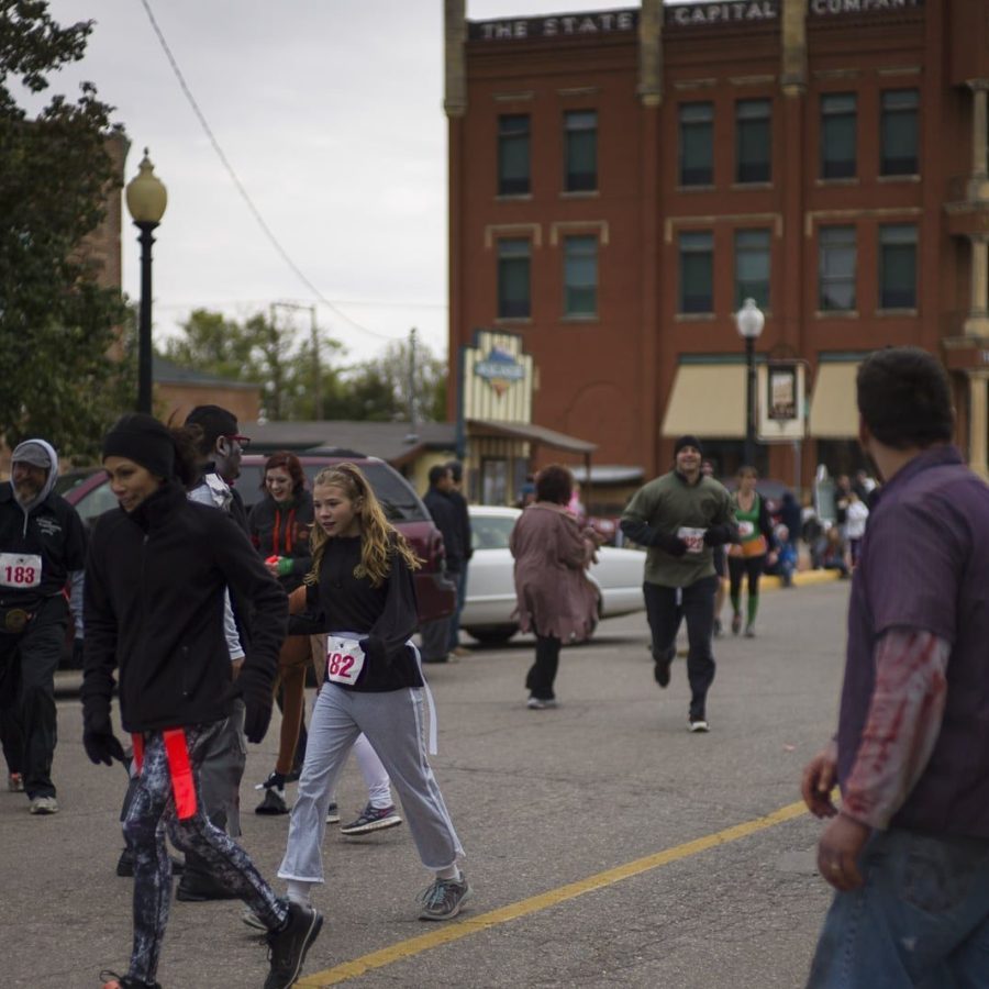 Runners & Zombies (XVI) — Oklahoma’s Premier Zombie Race: Zombie Bolt 5K, Guthrie, Oklahoma