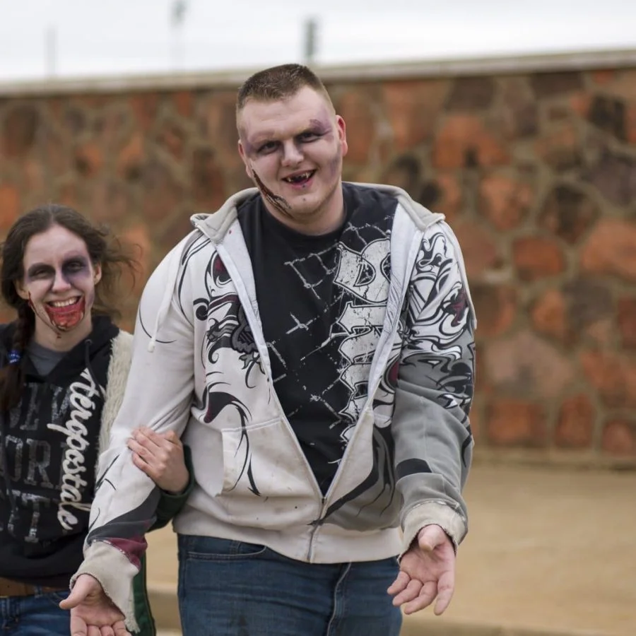 We May Be Zombies, But We're In Love — Oklahoma’s Premier Zombie Race: Zombie Bolt 5K, Guthrie, Oklahoma