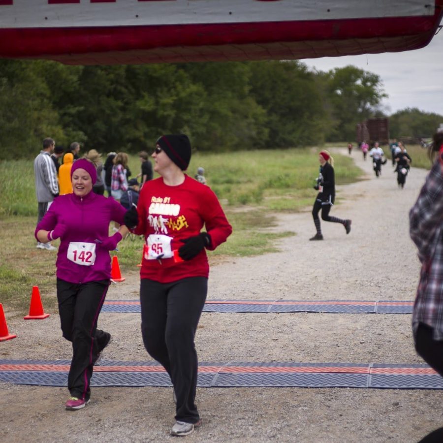 Finish Line (I) — Oklahoma’s Premier Zombie Race: Zombie Bolt 5K, Guthrie, Oklahoma