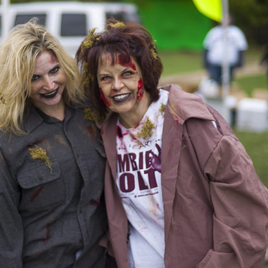 Post-Race Zombies — Oklahoma’s Premier Zombie Race: Zombie Bolt 5K, Guthrie, Oklahoma