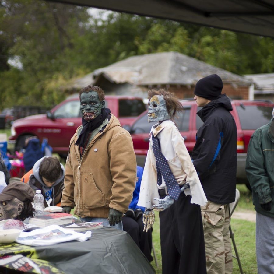 Vendor's Table — Oklahoma’s Premier Zombie Race: Zombie Bolt 5K, Guthrie, Oklahoma