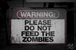 Please Do Not Feed the Zombies — Oklahoma’s Premier Zombie Race: Zombie Bolt 5K, Guthrie, Oklahoma
