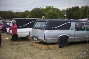 Hearses — Oklahoma’s Premier Zombie Race: Zombie Bolt 5K, Guthrie, Oklahoma