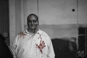 Having a Bad Day — Zombie Bolt After Life Party, Guthrie, Oklahoma