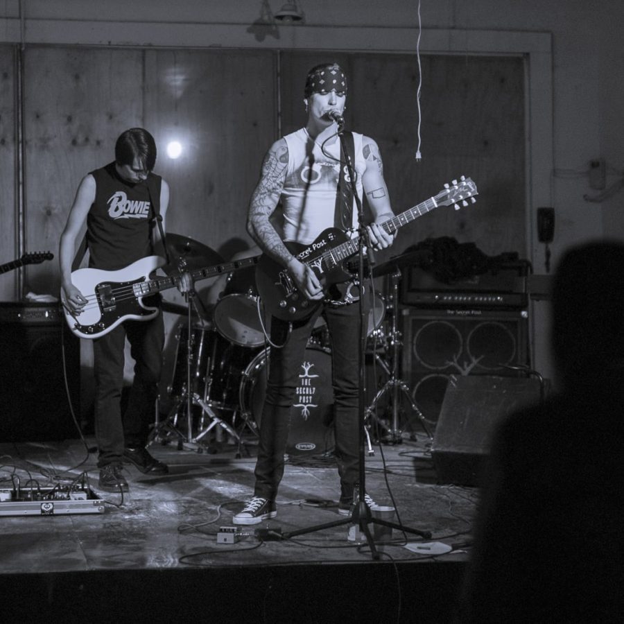 Aleks, M, Zachariah and Timothy (II) — Zombie Bolt After Life Party, Guthrie, Oklahoma