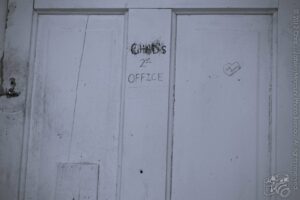 Chad's 2nd Office (The Head) — Zombie Bolt After Life Party, Guthrie, Oklahoma