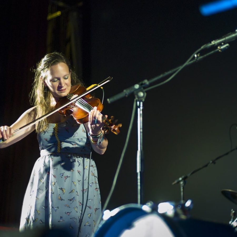 Megan — Tim Easton at the Crystal Theatre, Woody Guthrie Folk Festival 16