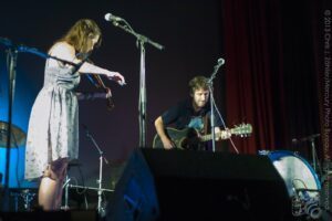Megan & Tim (IX) — Tim Easton at the Crystal Theatre, Woody Guthrie Folk Festival 16