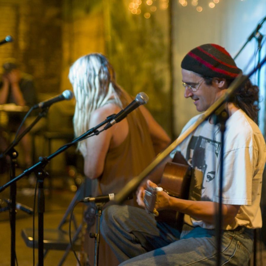 Still on the Hill (V) — at the Brick Café, Woody Guthrie Folk Festival 16