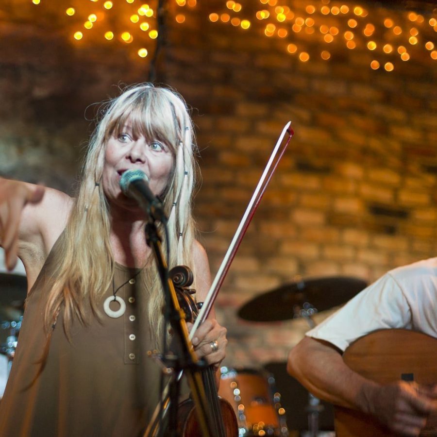 Donna — Still on the Hill at the Brick Café, Woody Guthrie Folk Festival 16