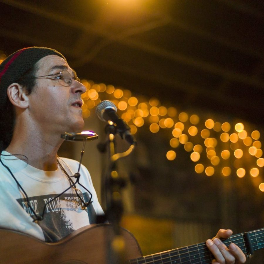 Kelly (II) — at the Brick Café, Woody Guthrie Folk Festival 16