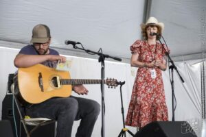 Nellie Marie Clay Introduces Andy Adams — 22nd Annual Woody Guthrie Festival, 2019