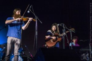 Daniel, Samantha, & John — Samantha Crain at the Crystal Theatre, Woody Guthrie Folk Festival 16