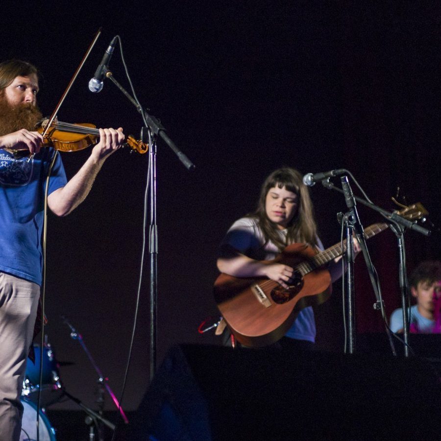 Daniel, Samantha, & John — Samantha Crain at the Crystal Theatre, Woody Guthrie Folk Festival 16