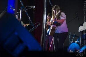 Samantha Seen from Stage Left — Samantha Crain at the Crystal Theatre, Woody Guthrie Folk Festival 16