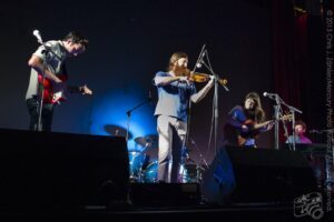 Kyle, Daniel, Samantha, & John (III) — Samantha Crain at the Crystal Theatre, Woody Guthrie Folk Festival 16